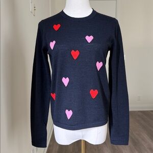 Banana Republic Heart Print Sweater